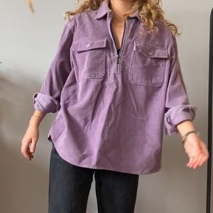 Eddie Bauer corduroy pullover